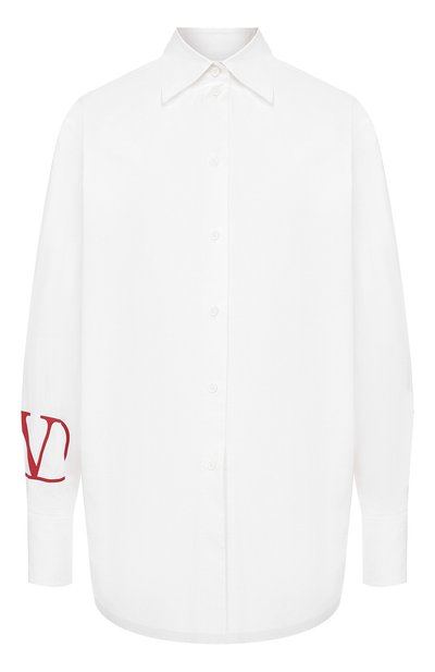 Женская хлопковая рубашка VALENTINO, арт. SB3AB14D5A6