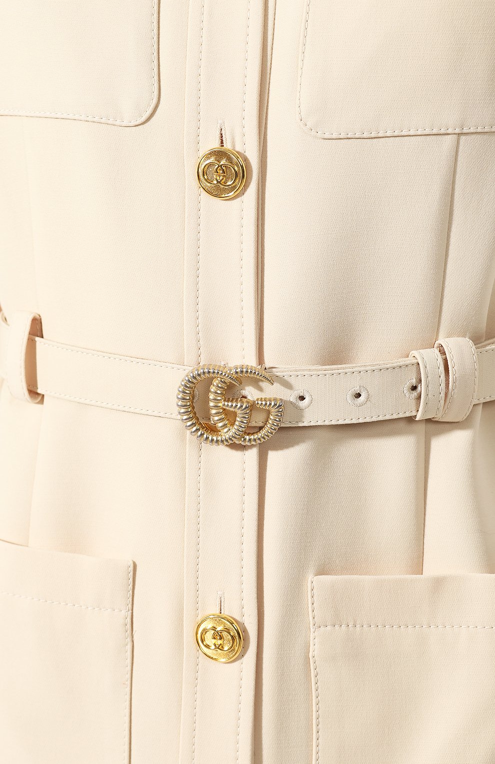 Платье из смеси шелка и шерсти GUCCI, арт. 609245/Z8AH7, фото 5