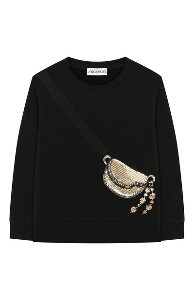 Хлопковый свитшот SIMONETTA, арт. 1L4130/LB670/10-14+, фото 1