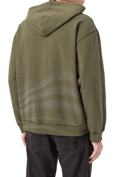 Хлопковое худи DIESEL, арт. A16429/0LJBT, фото 4