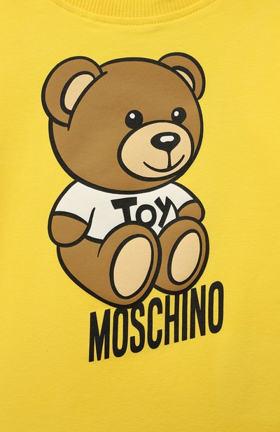 Хлопковая футболка MOSCHINO, арт. HMM046/LBA10/4-8, фото 3
