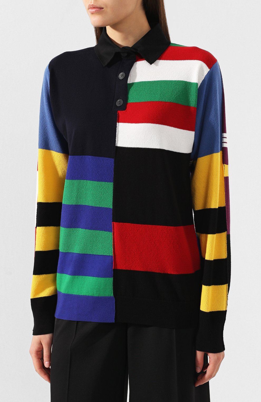 Хлопковое поло JW ANDERSON, арт. KW10719A 509/850, фото 3