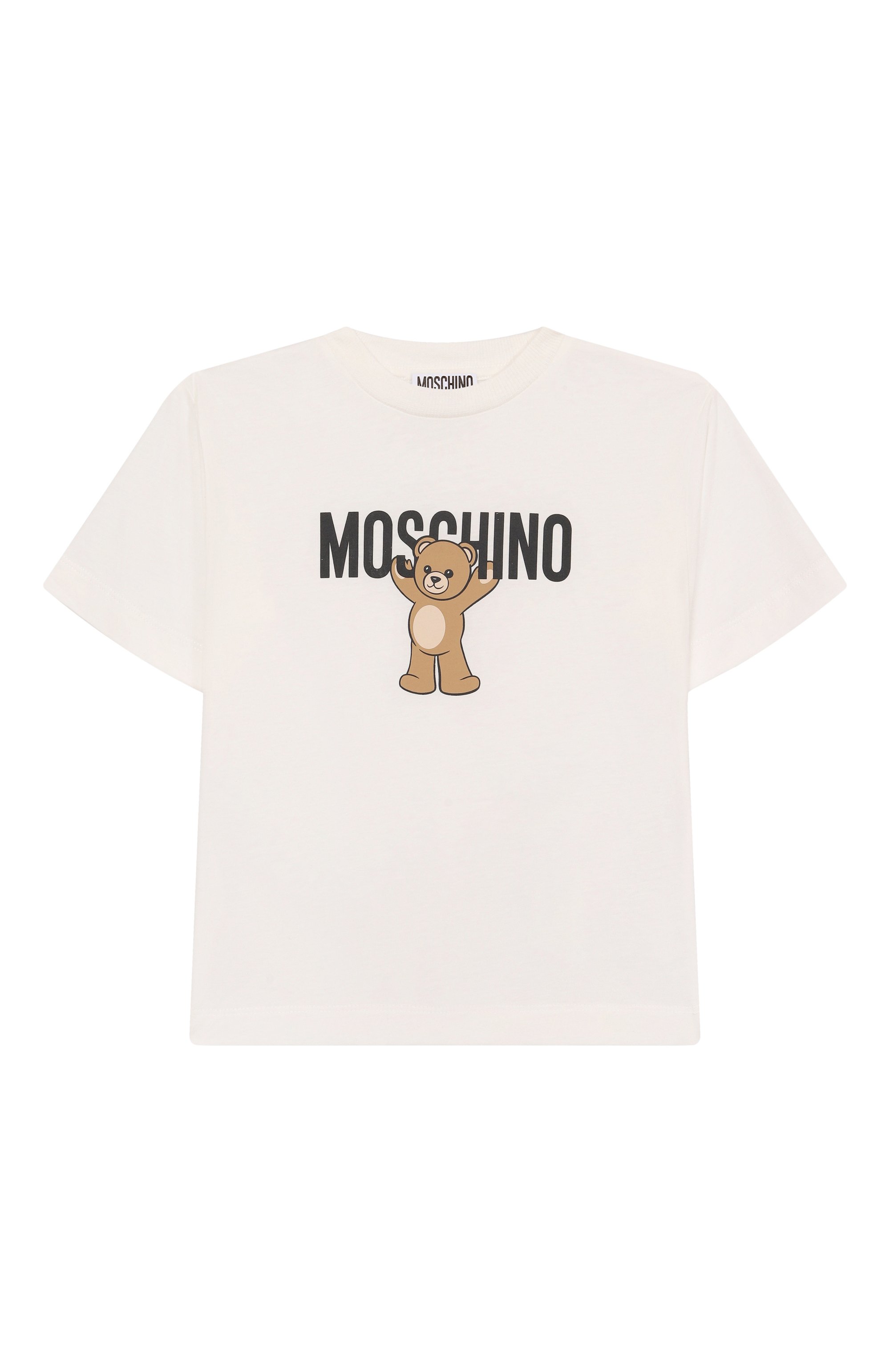 Хлопковая футболка MOSCHINO, арт. HMM05G/LAA10/4-8, фото 1