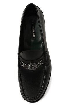 Кожаные лоферы ROBERTO CAVALLI, арт. 25715, фото 6