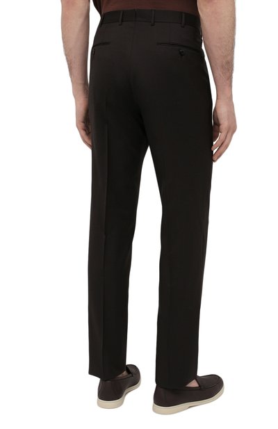 Шерстяные брюки ZEGNA, арт. 940F06/75TB12, фото 4