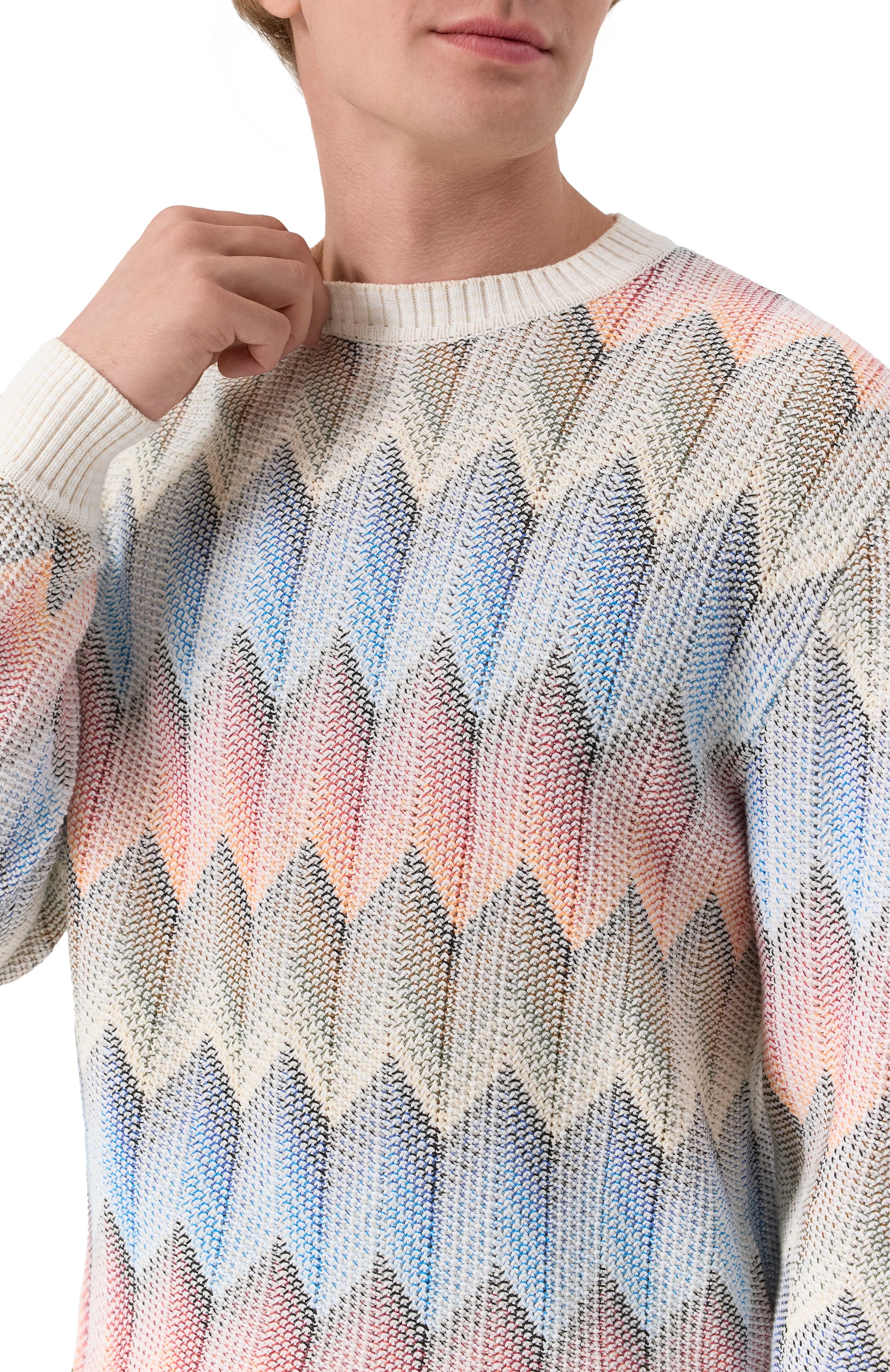 Хлопковый джемпер MISSONI, арт. US25SN0H/BC0050, фото 5