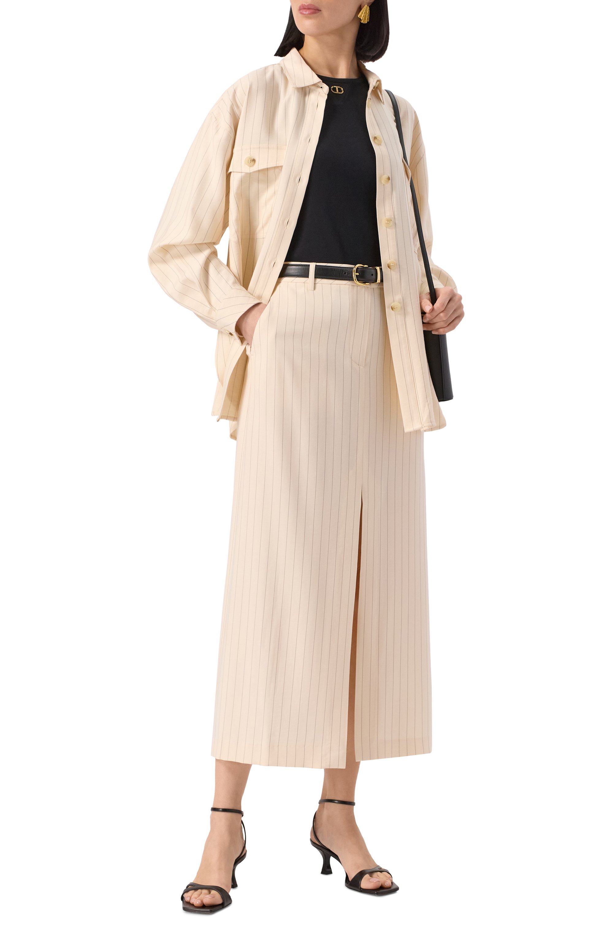 Хлопковая майка TWINSET, арт. 251TP2550, фото 2