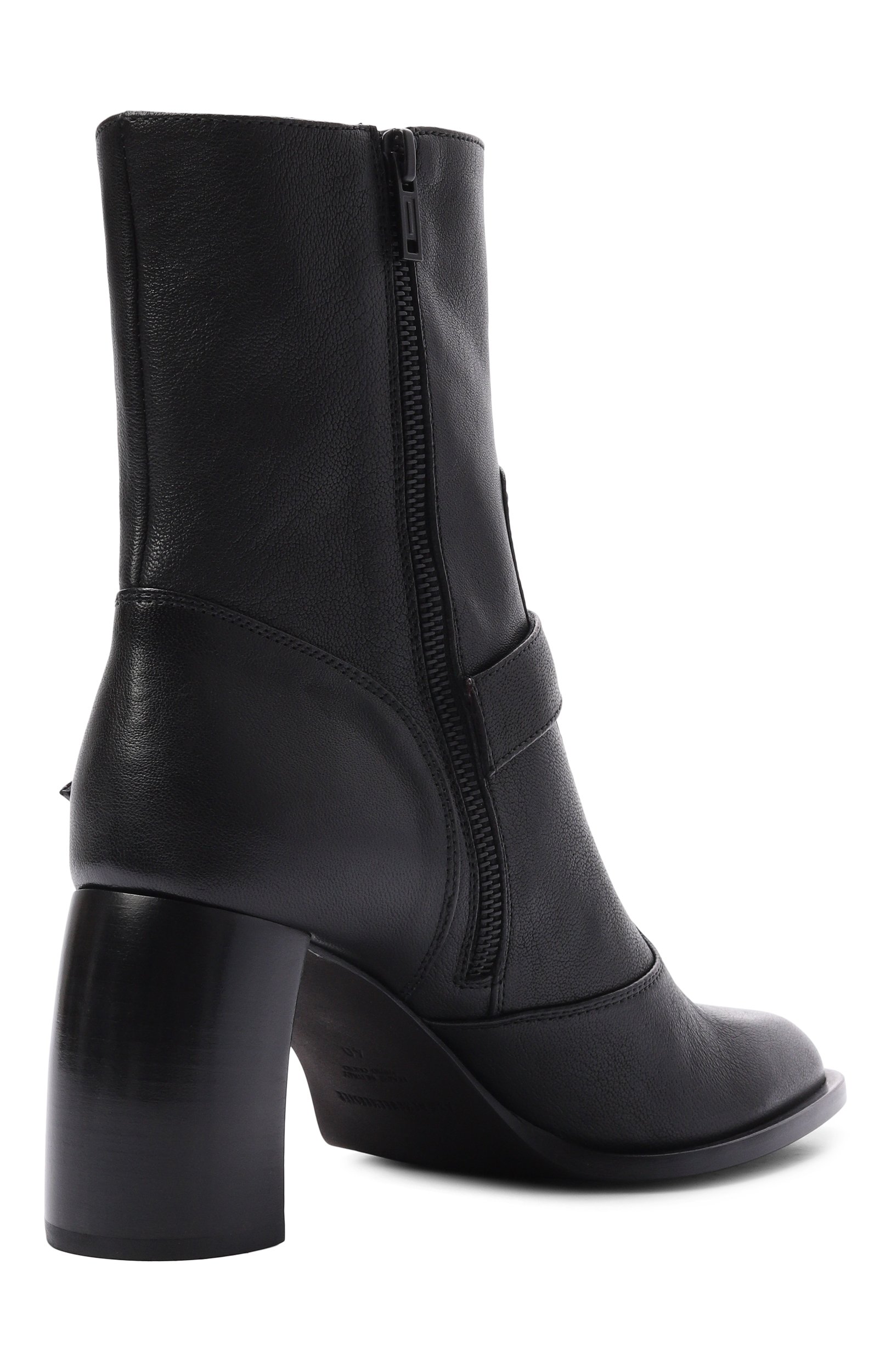 Кожаные ботильоны klarissa ANN DEMEULEMEESTER, арт. B0014400/LT183, фото 5