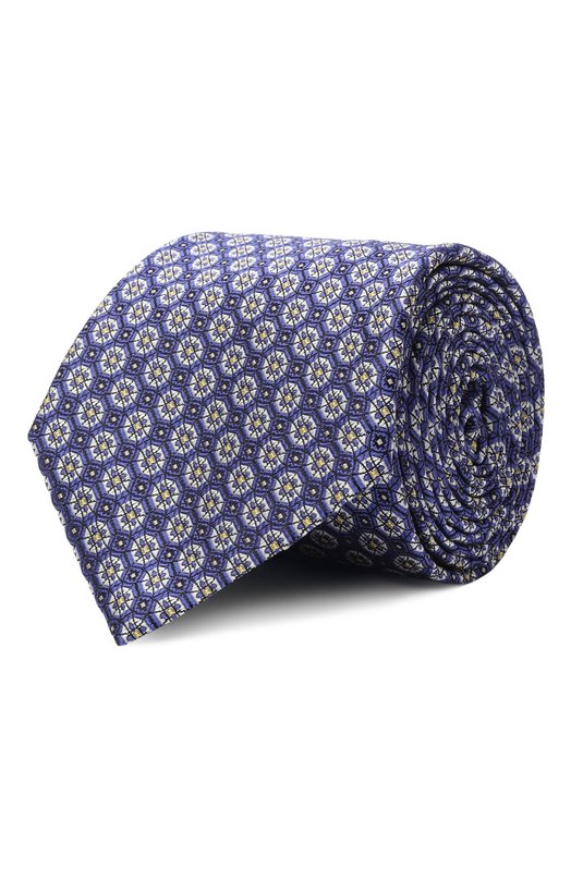 Шелковый галстук Canali 18/HJ04489 Синий 18/HJ04489