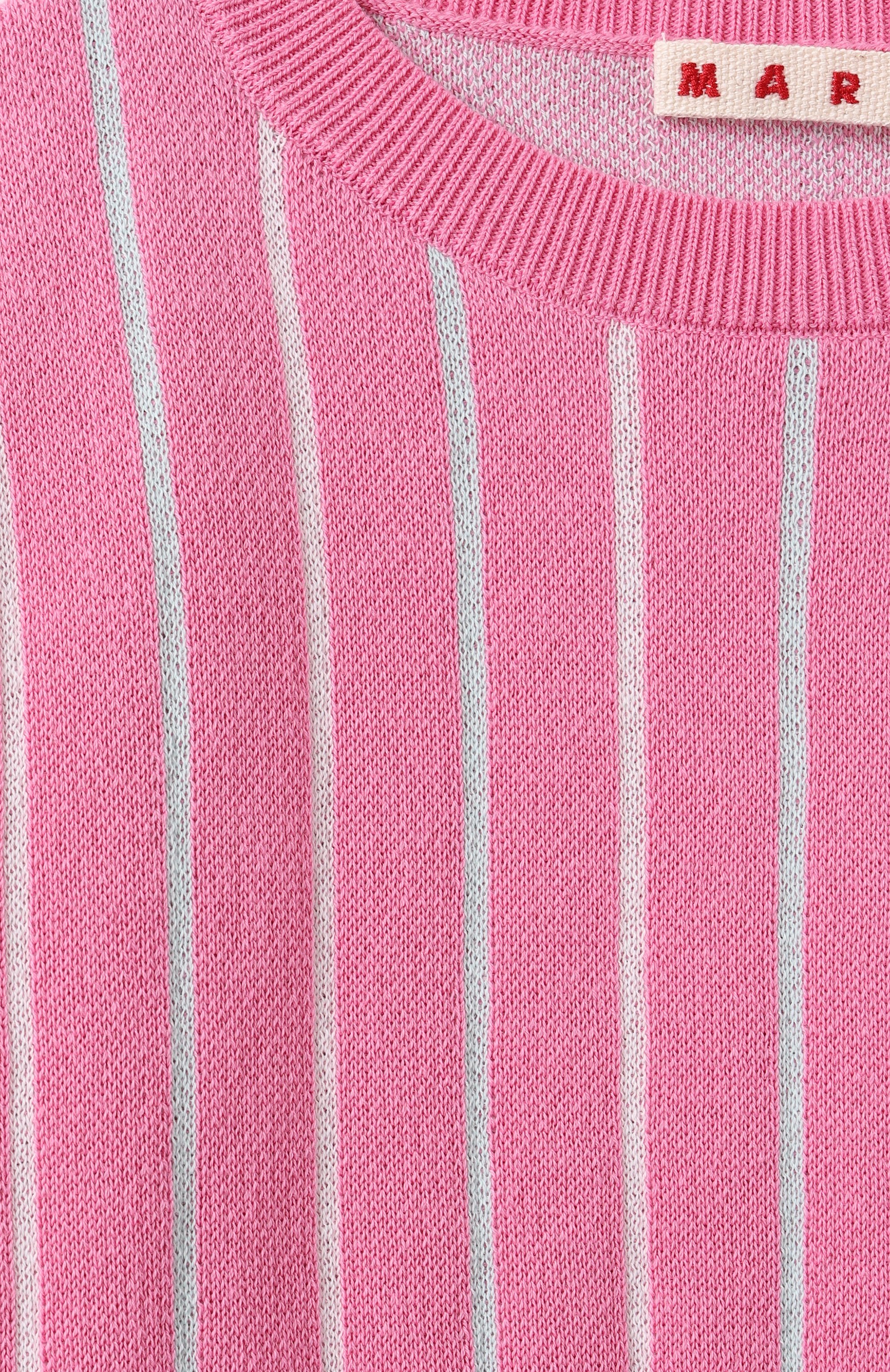 Хлопковый пуловер MARNI, арт. M01345/M00U4, фото 3