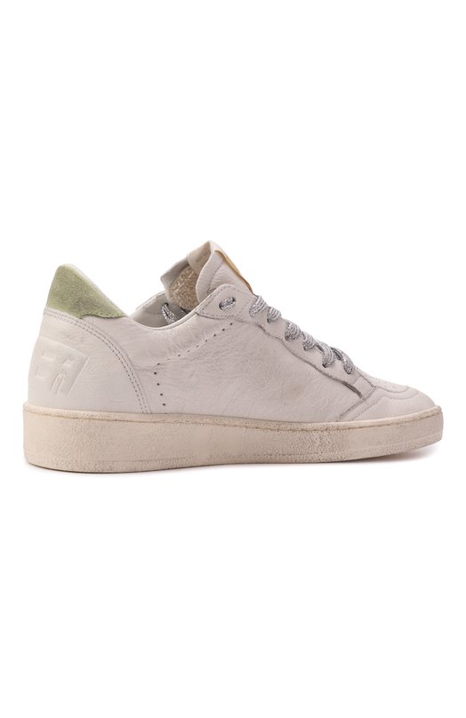 Кожаные кеды Ball Star Golden Goose Deluxe Brand GWF00117.F006819 Белый  GWF00117.F006819 Фото 5