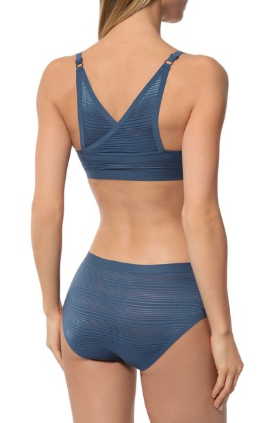 Трусы-слипы CHANTELLE синего цвета по цене 3700 руб., арт. C20D40, фото 3 Трусы-слипы CHANTELLE, арт. C20D40, фото 3