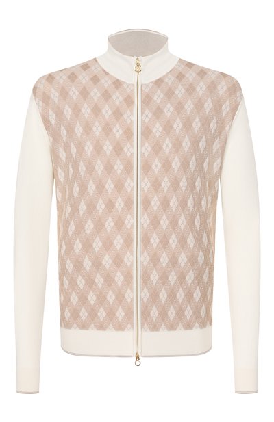 Мужской кардиган из хлопка и шелка STEFANO RICCI, арт. K414017R30/F26268