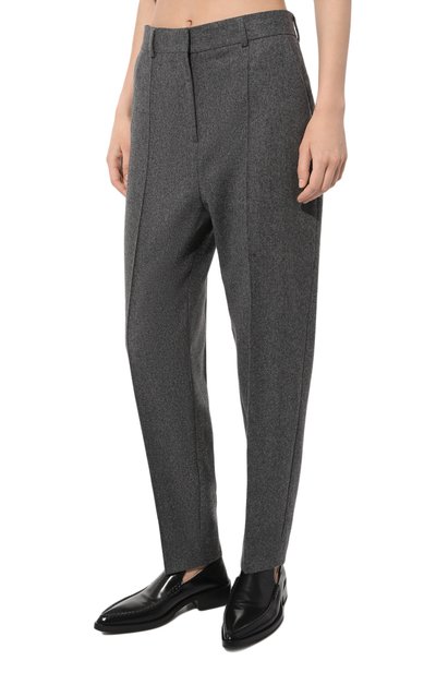 Шерстяные брюки TOTEME, арт. 234-WRTWBM214-FB0024, фото 3