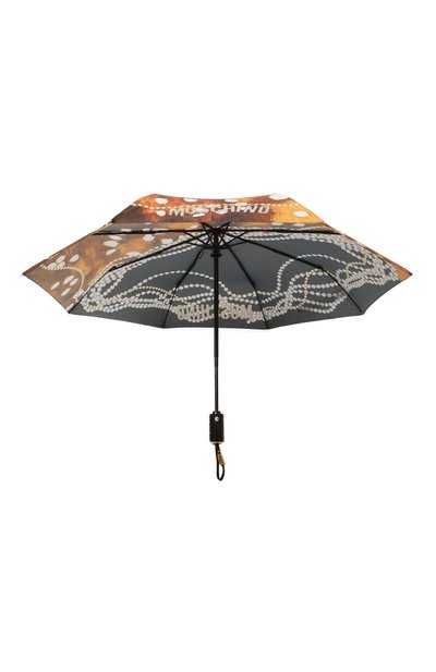 Складной зонт MOSCHINO черного цвета по цене 11400 руб., арт. 8952-0PENCL0SEA, фото 3 Складной зонт MOSCHINO, арт. 8952-0PENCL0SEA, фото 3