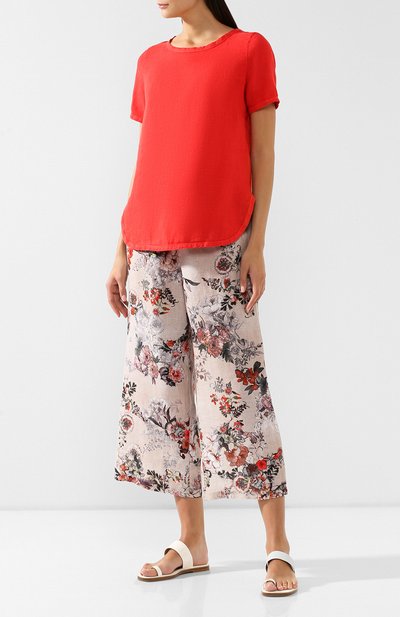 Льняной топ LA FABBRICA DEL LINO, арт. 90512, фото 2