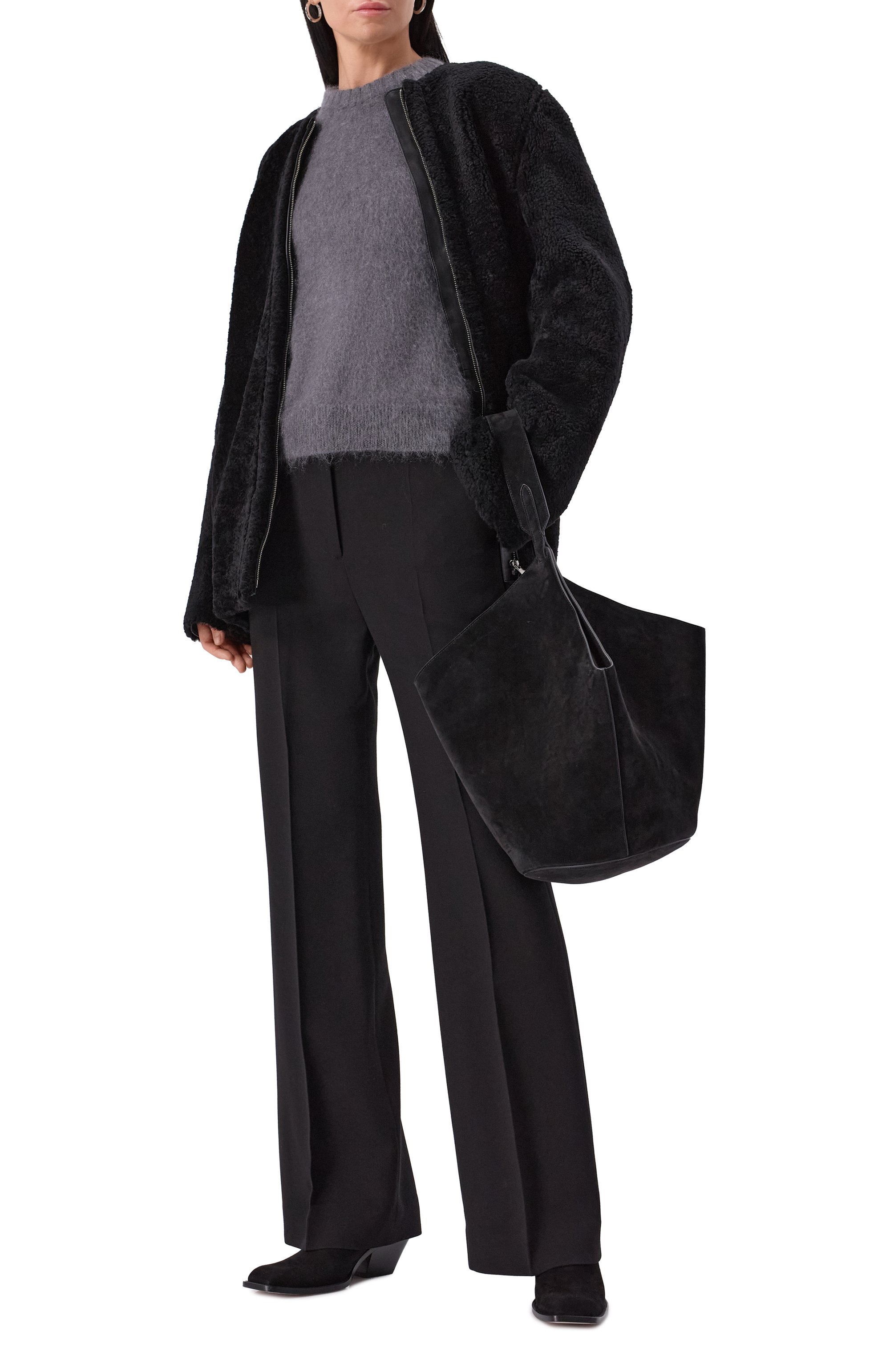 Свитер из шерсти и шелка JIL SANDER, арт. J02GP0185/J14727, фото 2