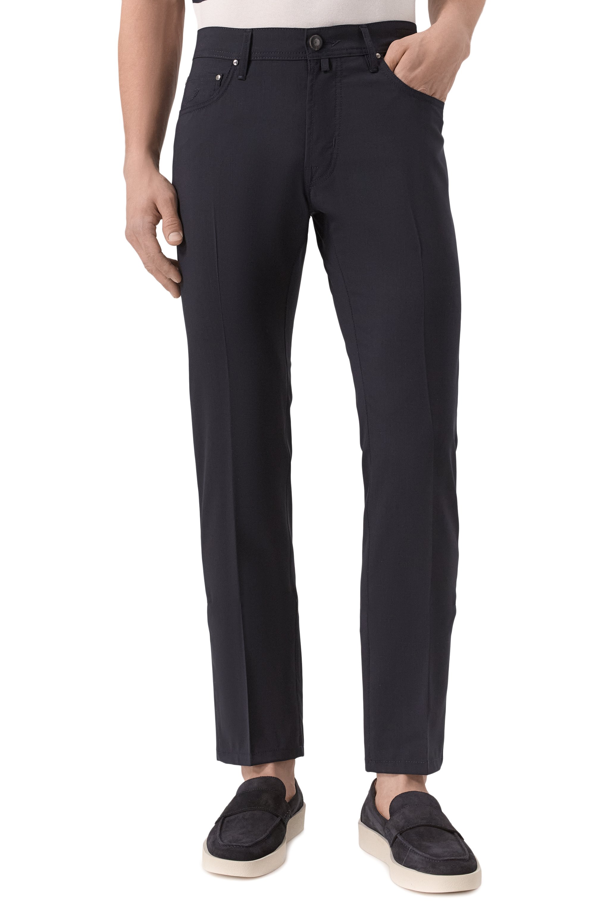 Шерстяные брюки JACOB COHEN, арт. 25E P/JUM_QW004 001 S3794 RW, фото 3