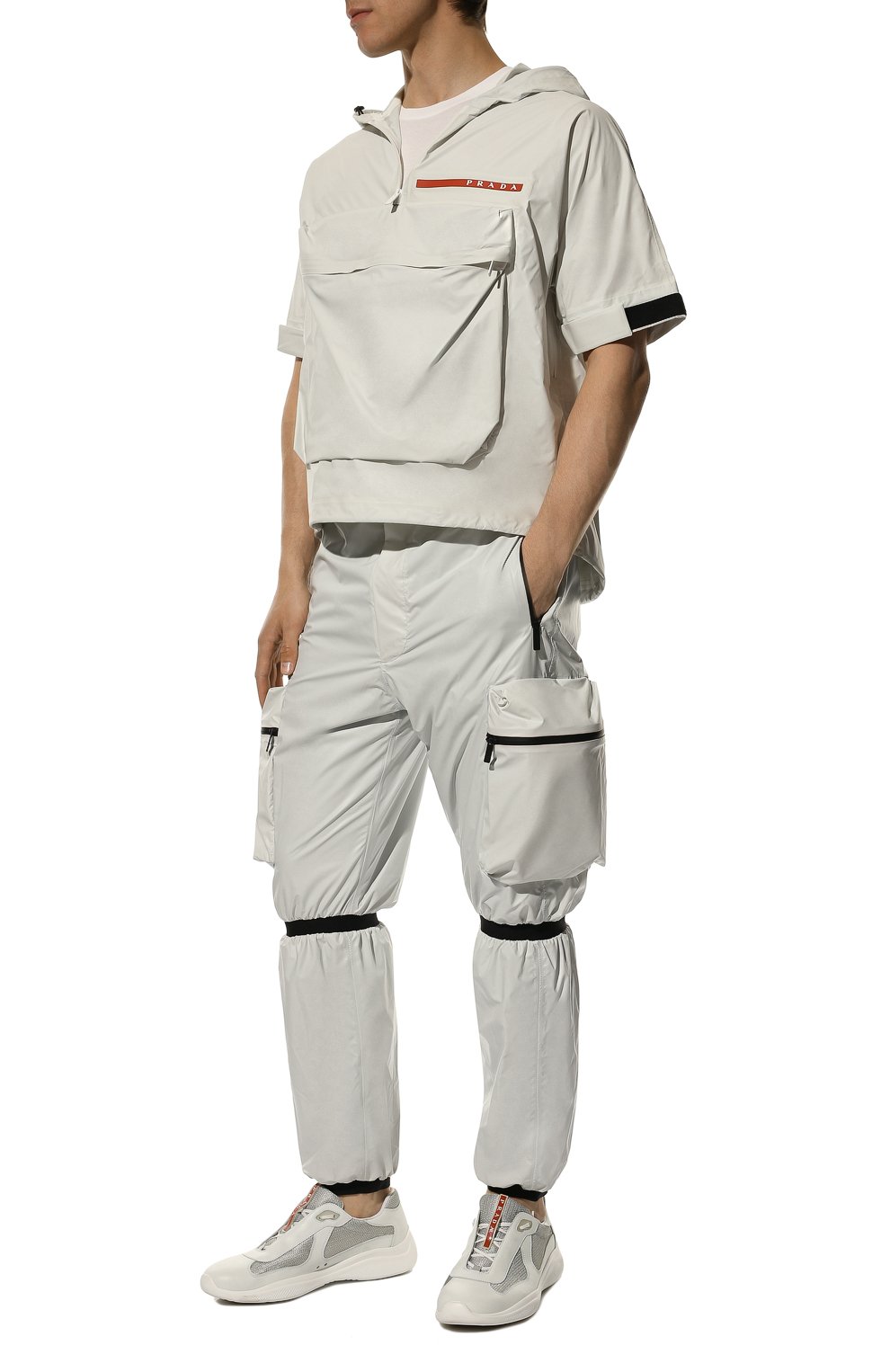 Джоггеры PRADA, арт. SPH125-1T2Y-F0K74-202, фото 2