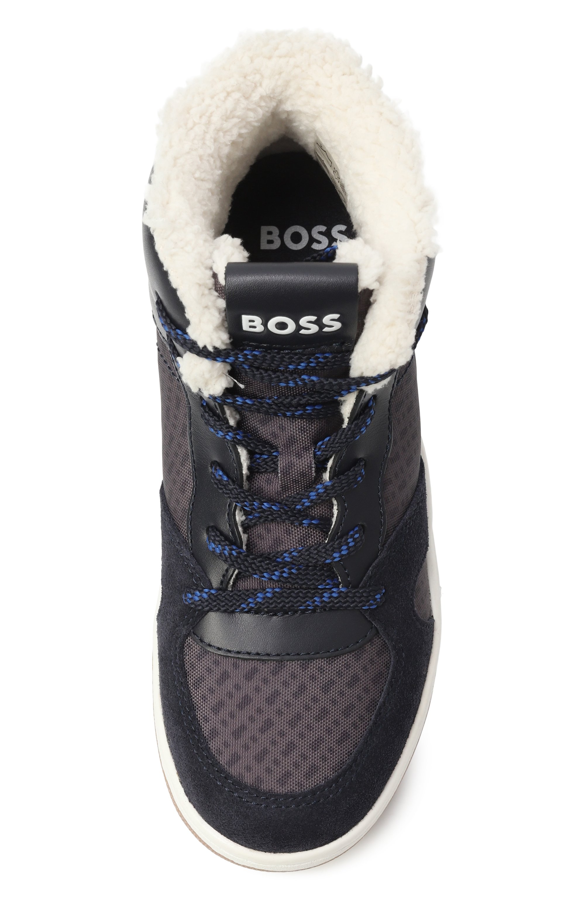 Комбинированные кеды BOSS, арт. J51311/30-35, фото 4