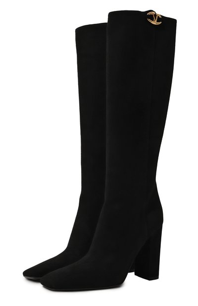 Женские замшевые сапоги vlogo the bold edition VALENTINO, арт. 5W2S0JU9/EPR