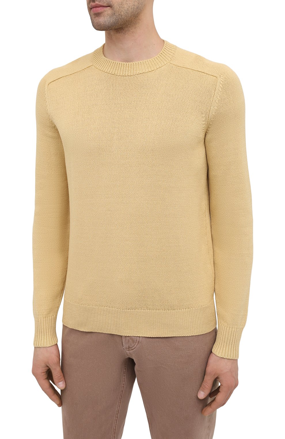 Свитер из хлопка и шелка LORO PIANA, арт. FAI0661, фото 3