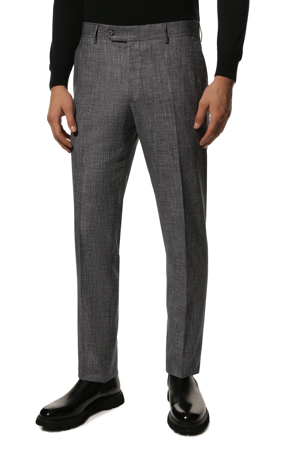 Брюки из шерсти и хлопка STEFANO RICCI, арт. *M5T022T003/BI25HC, фото 3