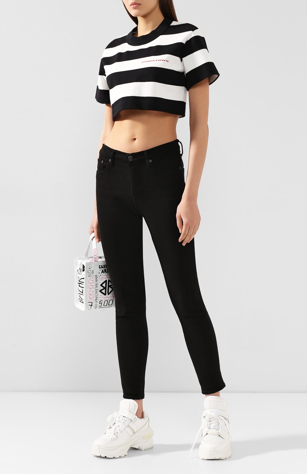 Хлопковый топ ALEXANDER WANG, арт. 1CC2191265, фото 2