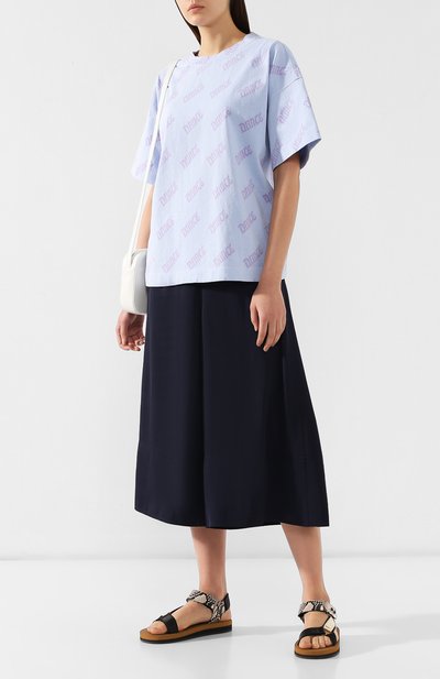 Хлопковая футболка ACNE STUDIOS, арт. AL0059, фото 2