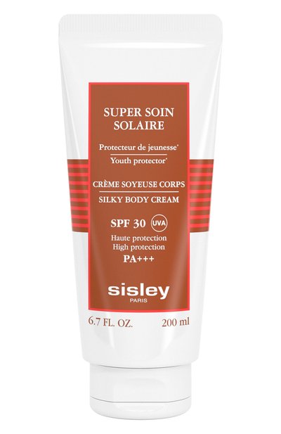 Женский солнцезащитный шелковистый крем для тела spf30 / pa+++ (200ml) SISLEY, арт. 168105
