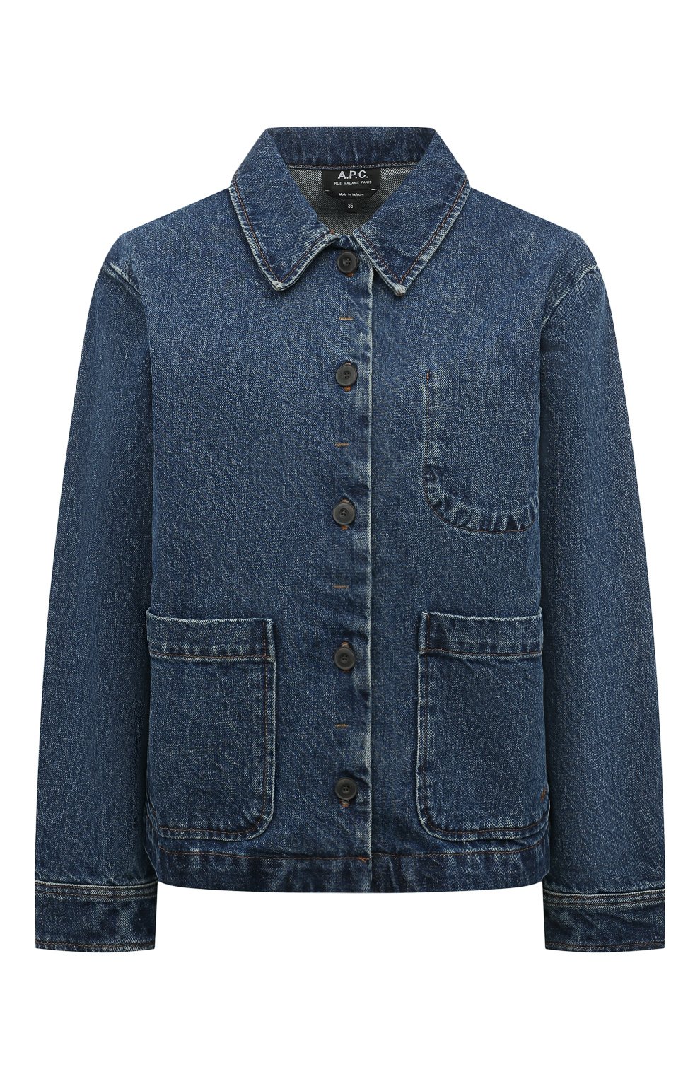 Джинсовая куртка A.P.C., арт. C0GWB-F02937, фото 1