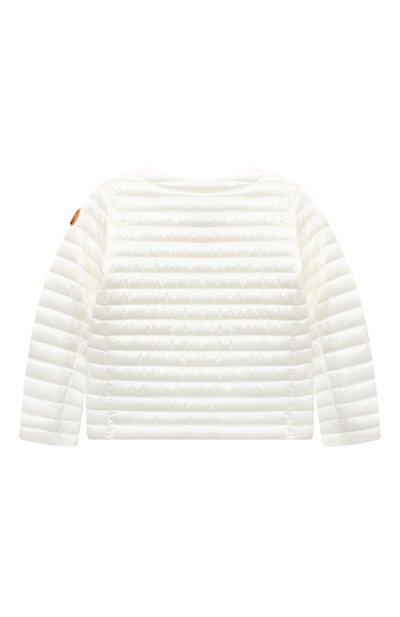 Утепленная куртка SAVE THE DUCK белого цвета по цене 16300 руб., арт. J30614G/VELA/IRIS16/4-8, фото 2 Утепленная куртка SAVE THE DUCK, арт. J30614G/VELA/IRIS16/4-8, фото 2