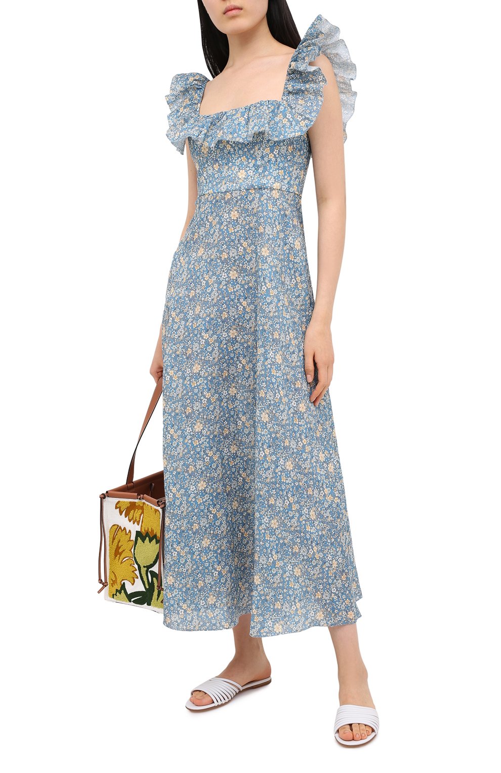 Льняное платье ZIMMERMANN, арт. 6200DCAR, фото 2