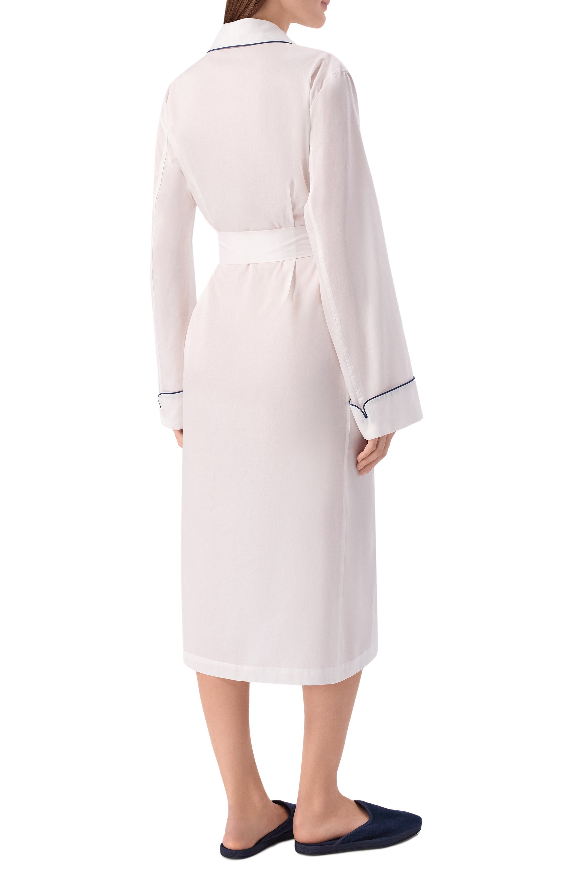 Хлопковый халат FRETTE, арт. 25N09032 00F 00960, фото 3