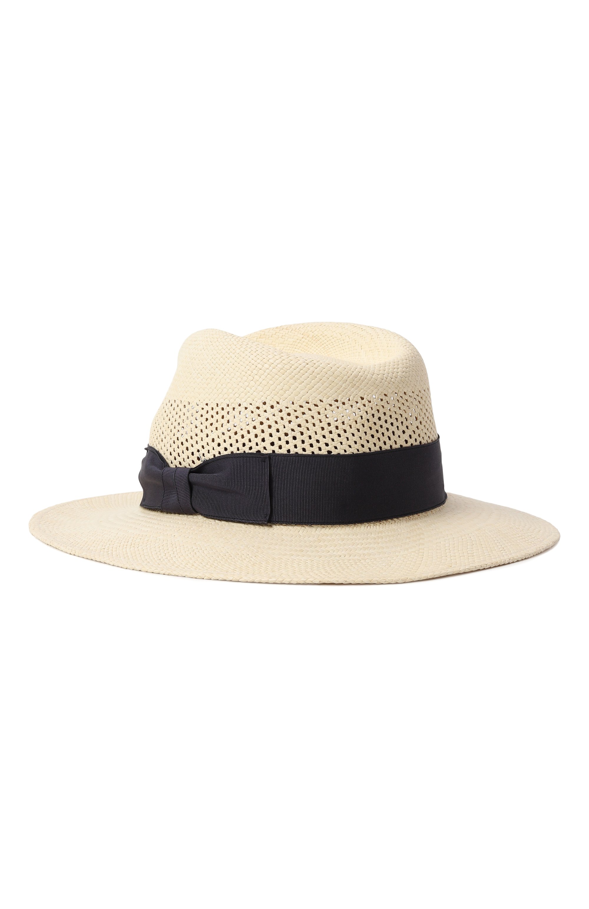 Соломенная шляпа SARTORIO светло-бежевого цвета по цене 45400 руб., арт. SCAPP03/SX689302, фото 3 Соломенная шляпа SARTORIO, арт. SCAPP03/SX689302, фото 3
