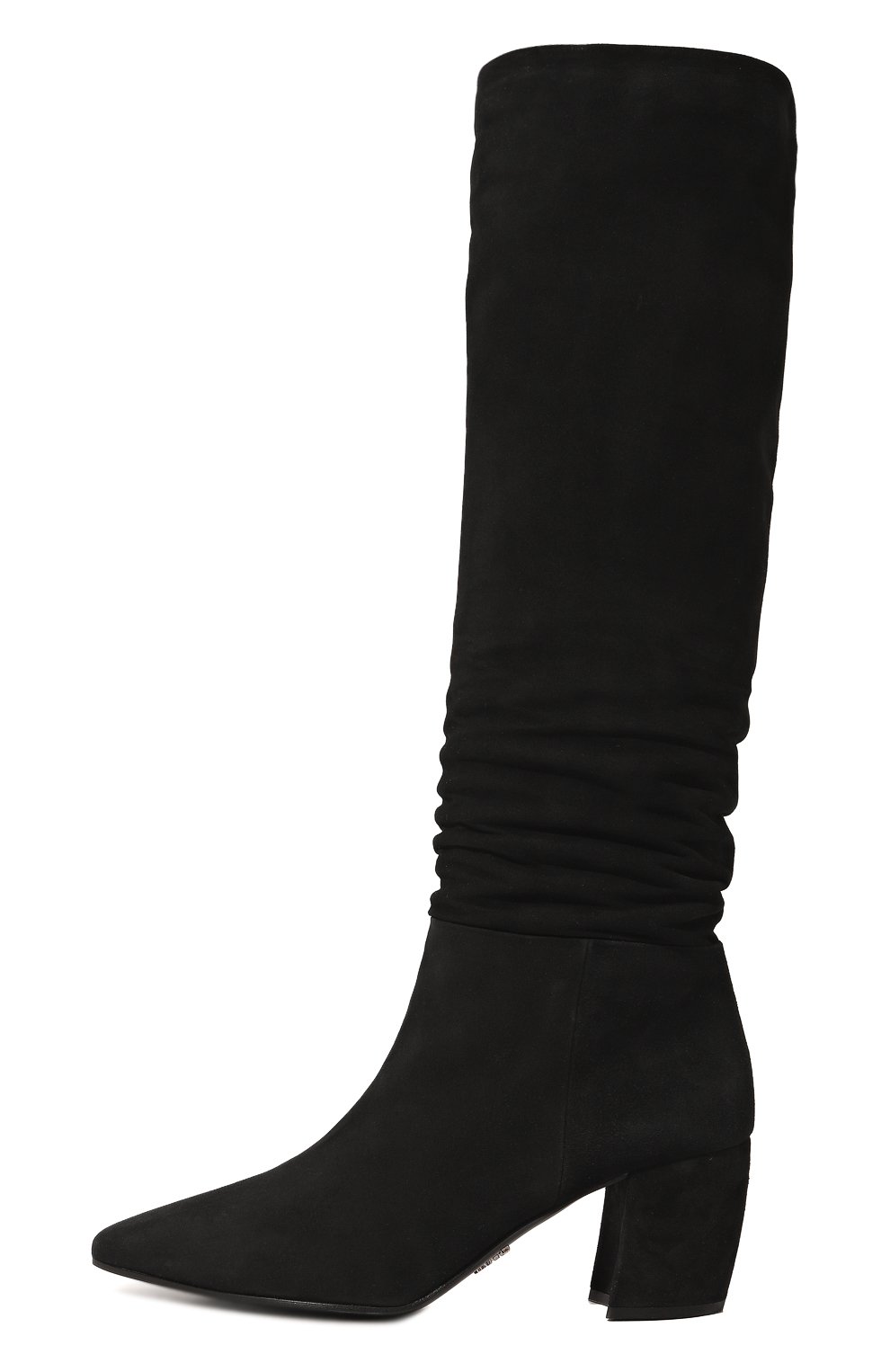 Замшевые сапоги PRADA, арт. 1W879I-008-F0002-065, фото 4