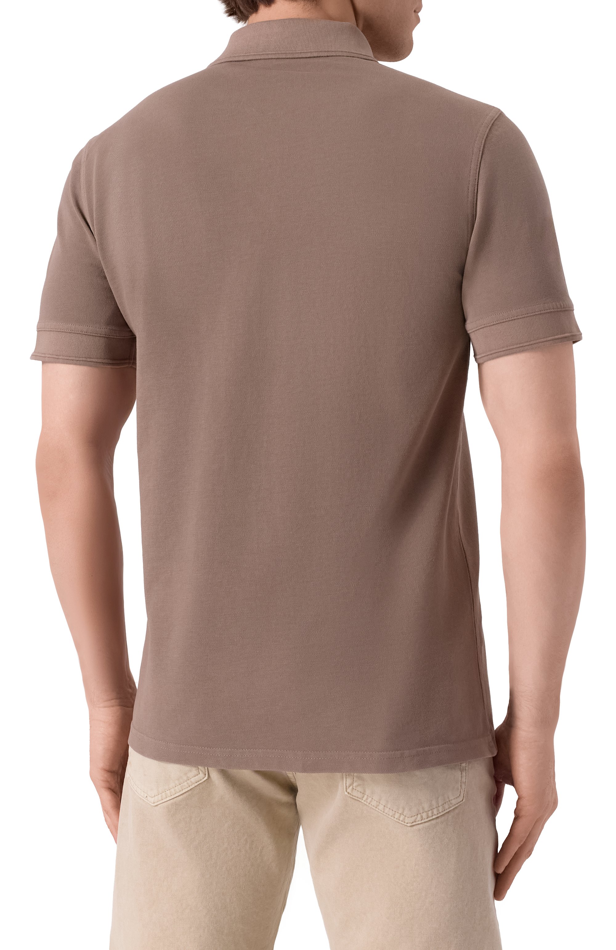 Хлопковое поло BOSS ORANGE, арт. 50507813, фото 4