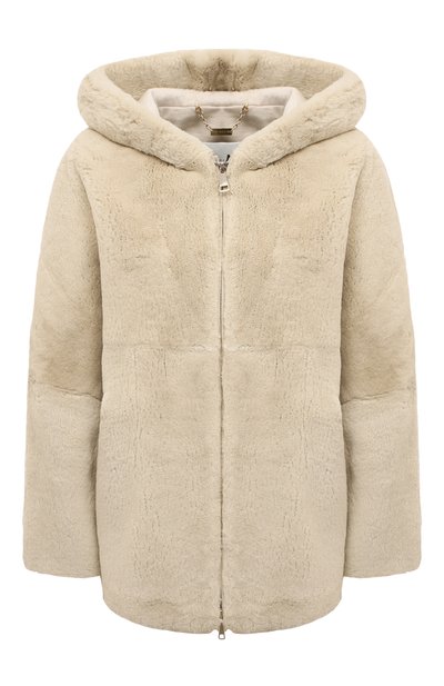 Женская шуба из кролика MANZONI24, арт. 23M1221-RT