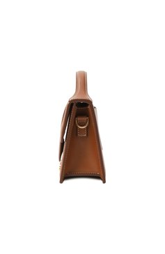 Женская сумка le grand bambino JACQUEMUS светло-коричневого цвета, арт. 22H213BA007 | Фото 4 (Размер: small; Материал: Натуральная кожа; Ремень/цепочка: На ремешке; Автоматизация состава: Проставлено; Автоматизация ТО: Проставлено)