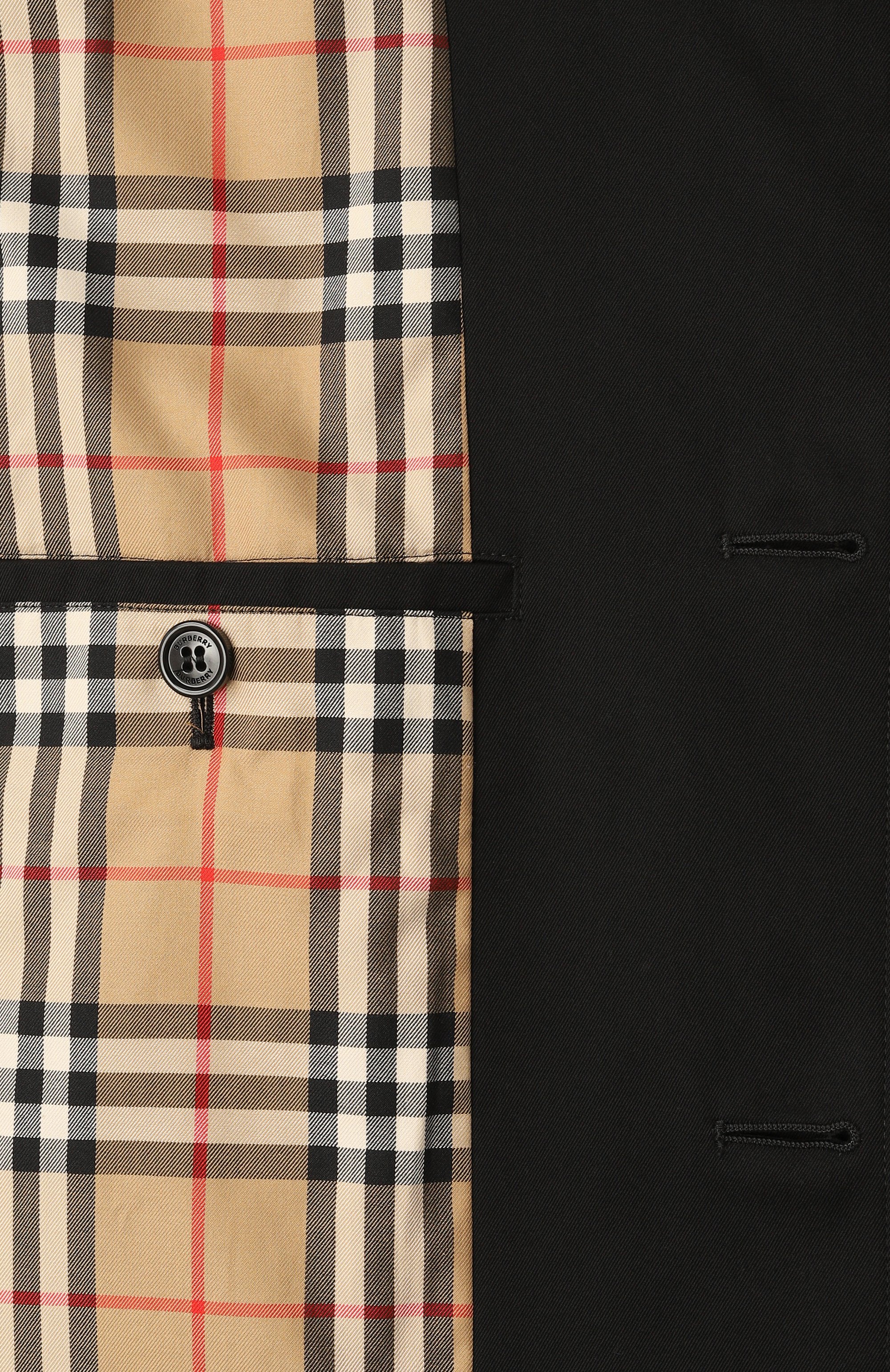 Хлопковый плащ BURBERRY, арт. 8079394, фото 7