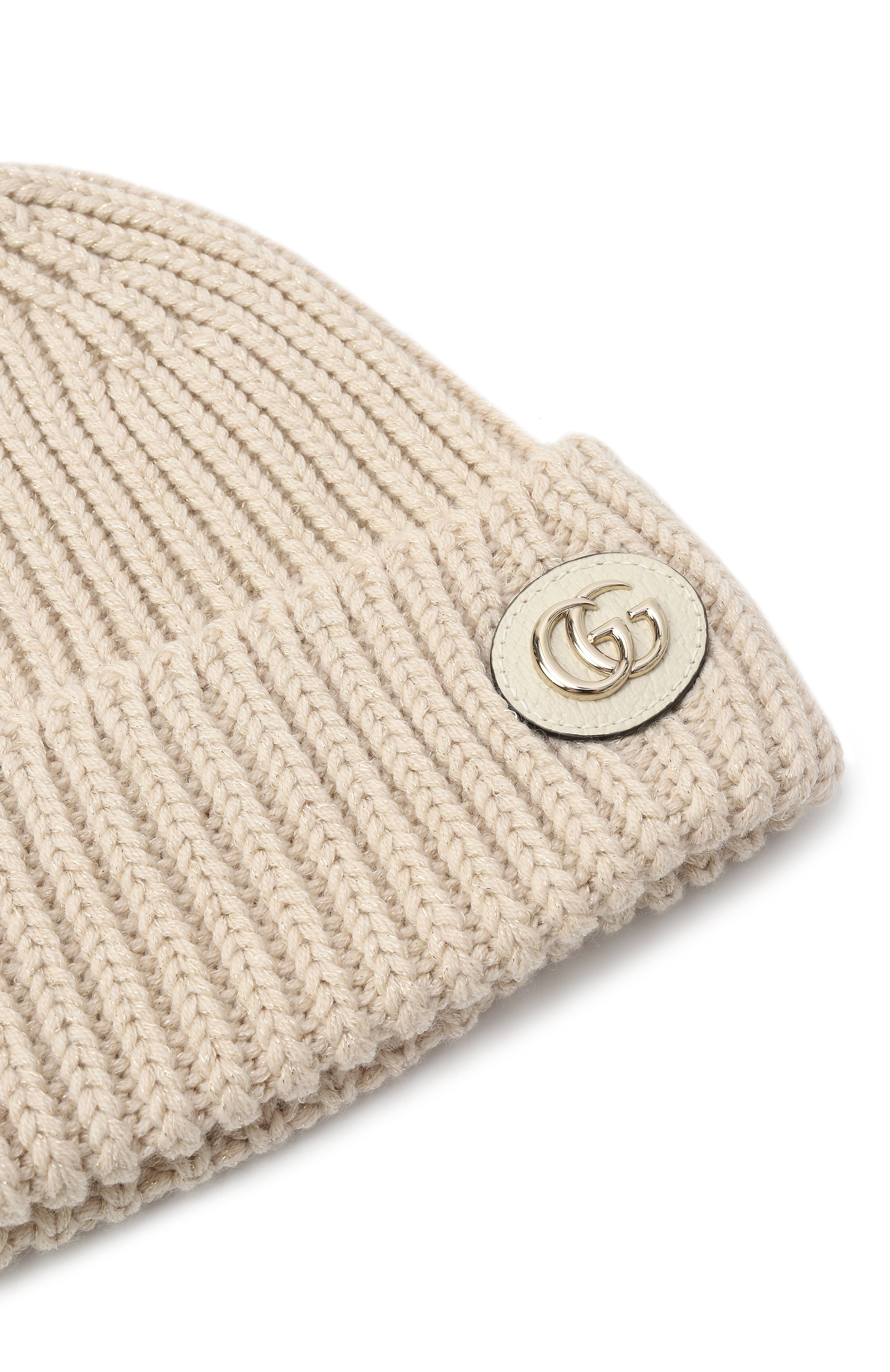 Шапка из шерсти и вискозы GUCCI, арт. 809172/3GAAB, фото 3