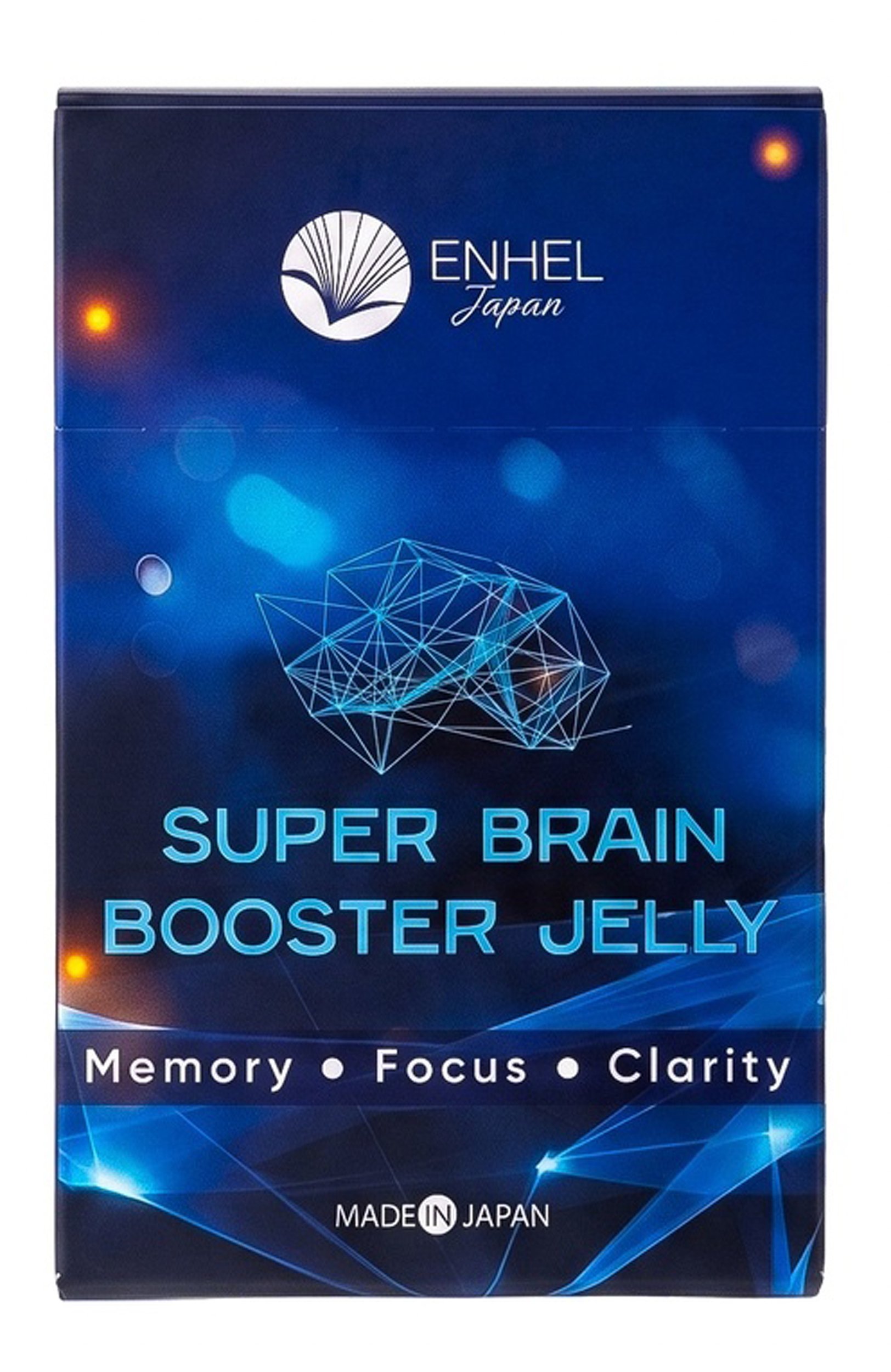 Желе для мозга со вкусом винограда super brain booster jelly (15шт.) ENHEL BEAUTY, арт. 4589449701847, фото 1