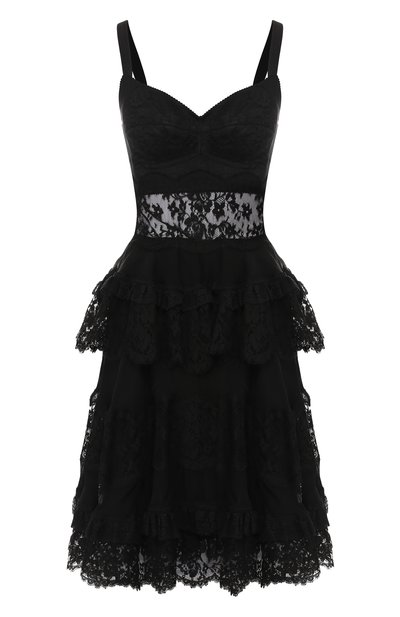 Женское кружевное платье DOLCE & GABBANA, арт. F69H1T/GDL04
