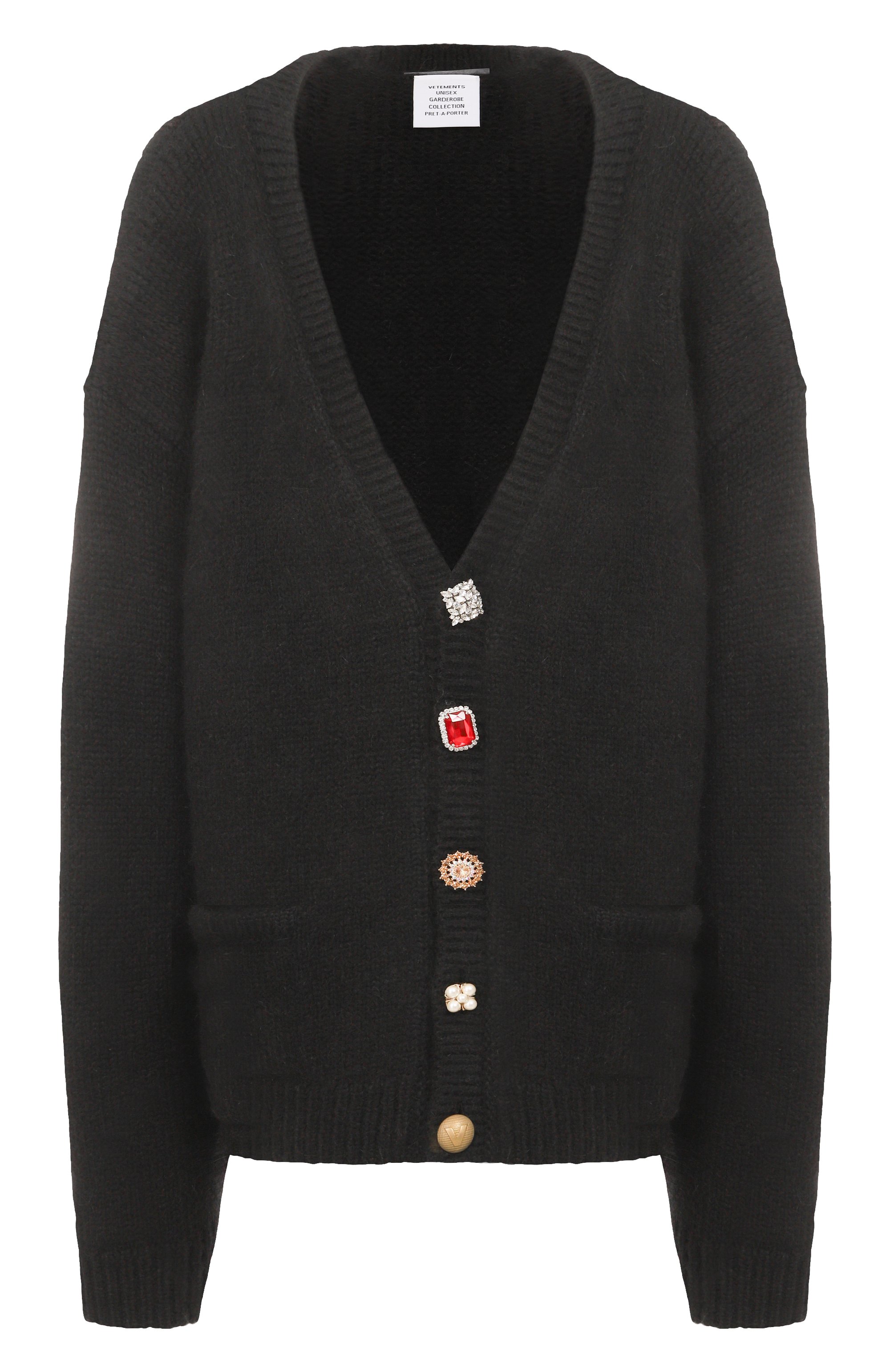 Шерстяной кардиган VETEMENTS, арт. UA53KN600B/2902 KNIT, фото 1