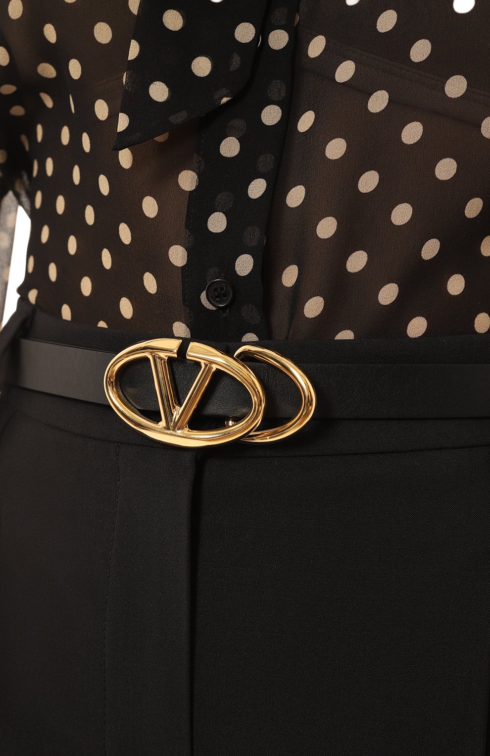 Кожаный ремень VALENTINO, арт. 5W2T0SK1/FZC, фото 2