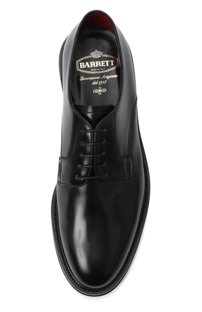 Кожаные дерби BARRETT черного цвета по цене 79950 руб., арт. 262U057/P0LISHED, фото 5 Кожаные дерби BARRETT, арт. 262U057/P0LISHED, фото 5