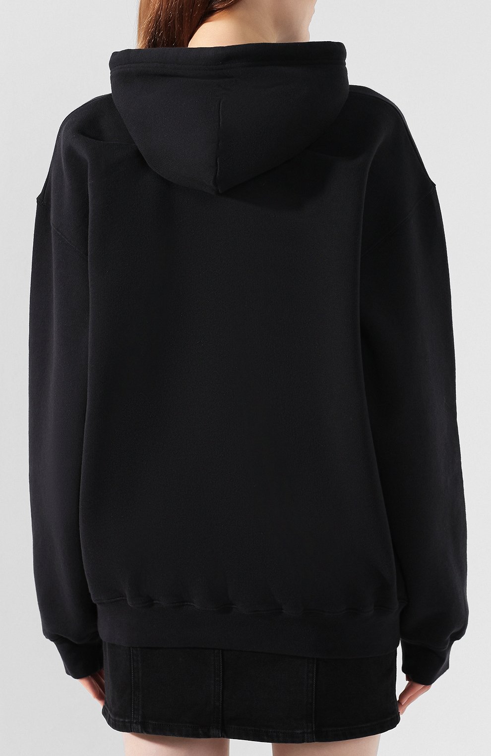 Хлопковое худи BALENCIAGA, арт. 583222/TFV60, фото 4