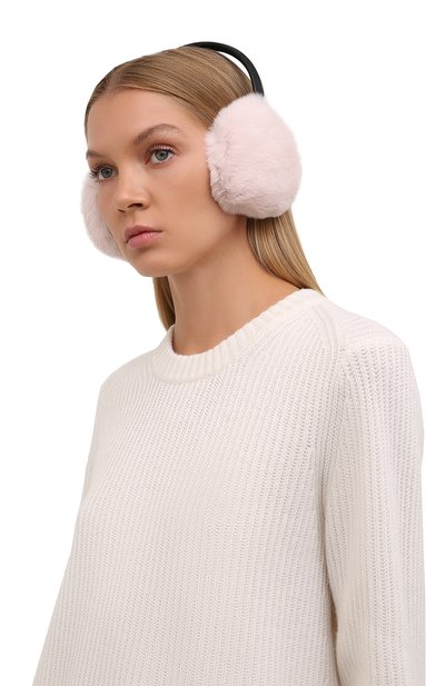 Наушники из меха кролика YVES SALOMON, арт. 8WAA819XXREXX, фото 2