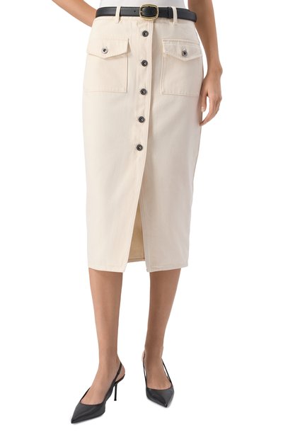 Джинсовая юбка SELF-PORTRAIT, арт. SS25812MSKC, фото 3