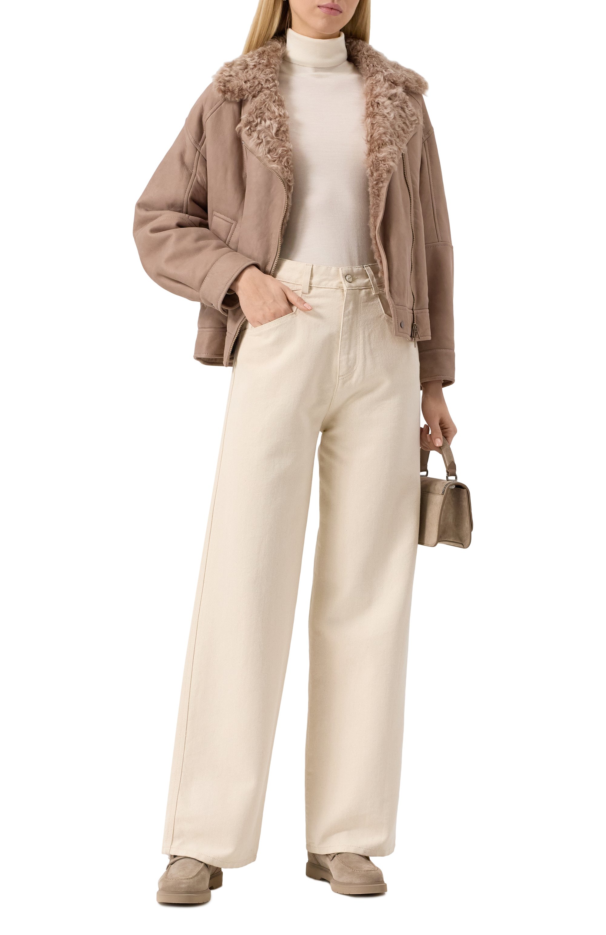 Водолазка из кашемира и шелка BRUNELLO CUCINELLI, арт. M13800063, фото 2